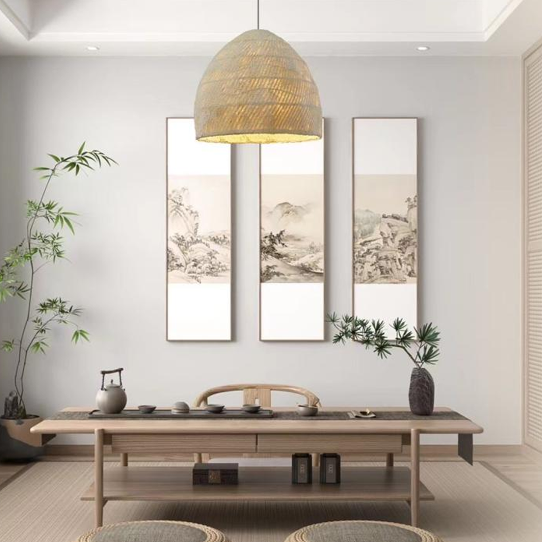 Interior design infused with Chinese intangible cultural heritage art