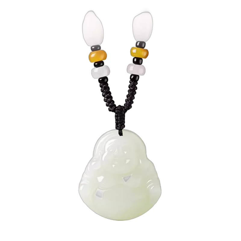 Hetian Jade Maitreya Buddha Pendant