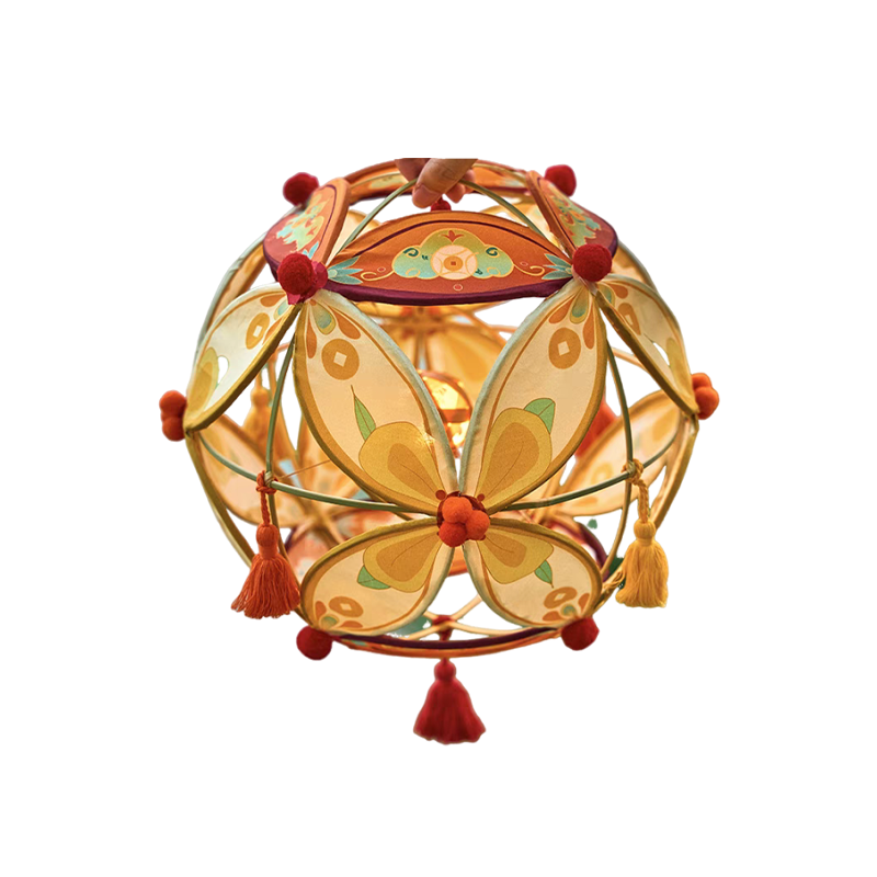 Non-heritage handmade bamboo woven diy lantern