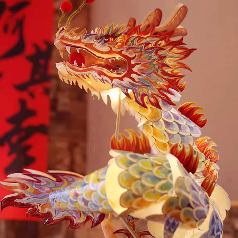 Chinese Dragon Lantern DIY Kit