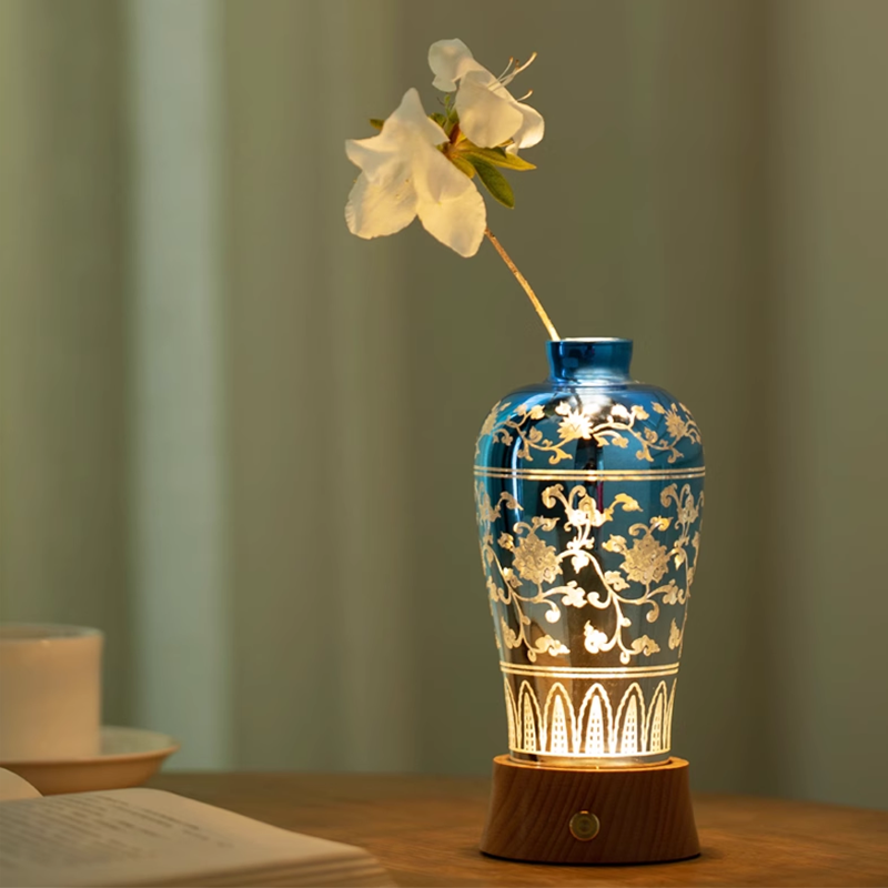 Suzhou Museum Flow Light Vase Lamp