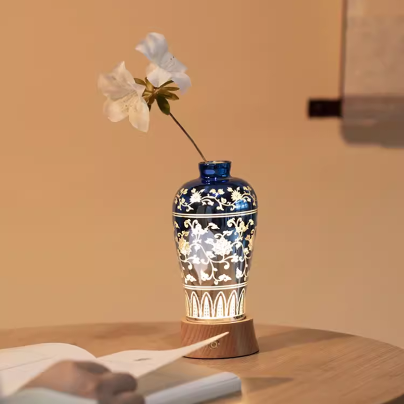 Suzhou Museum Flow Light Vase Lamp