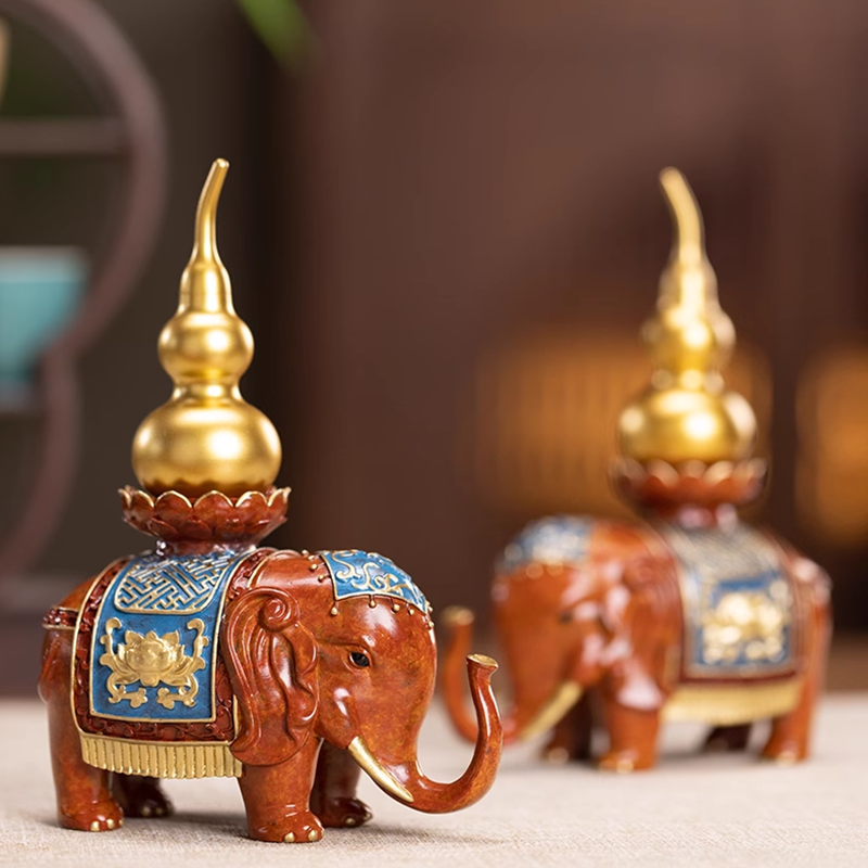 Chinese Feng Shui Lucky Elephant Statue