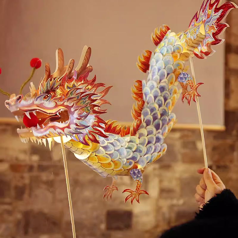 Chinese Dragon Lantern DIY Kit