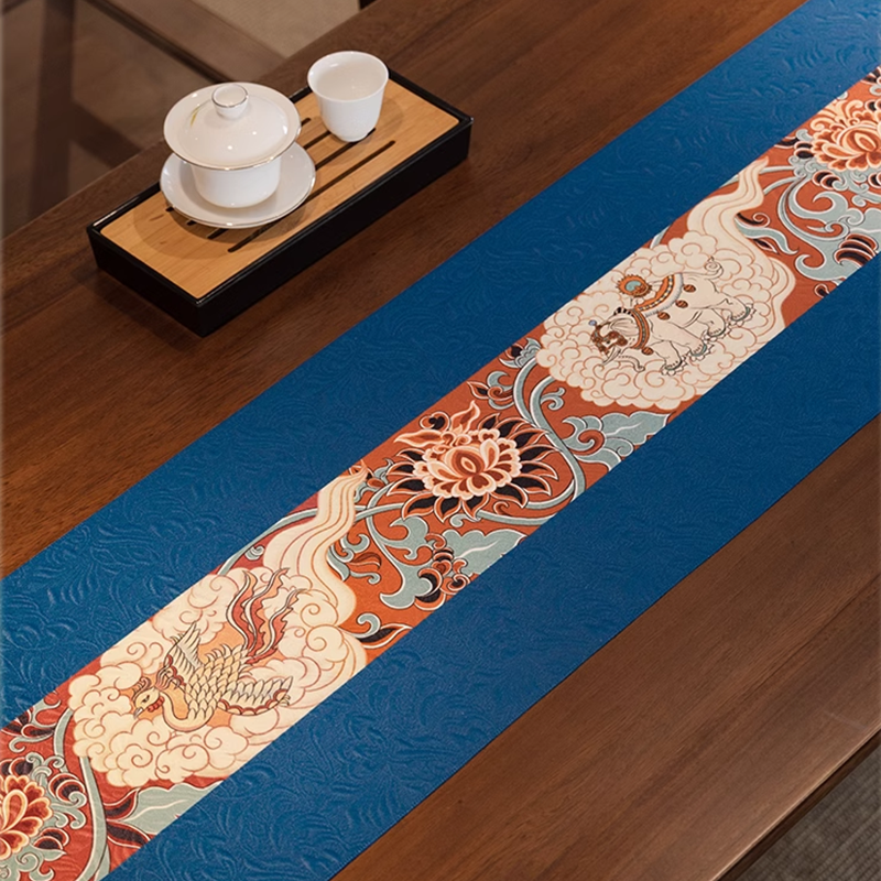 Dunhuang Blessing Beast Table Runner