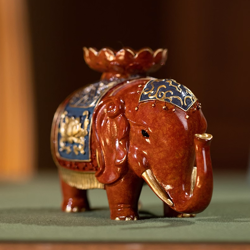 Chinese Feng Shui Lucky Elephant Statue