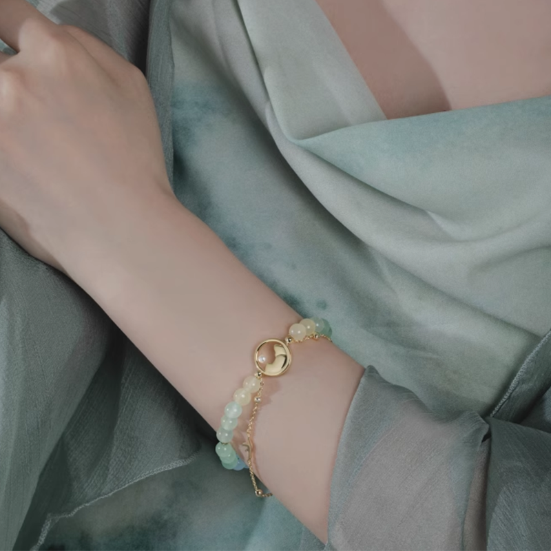 A thousand Li Jiangshan bracelet necklace