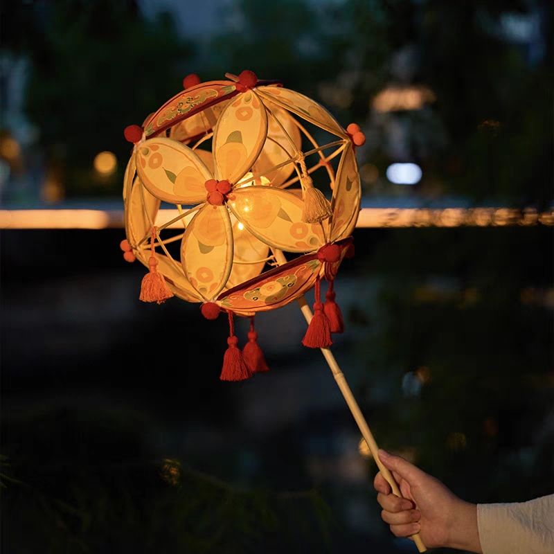 Non-heritage handmade bamboo woven diy lantern